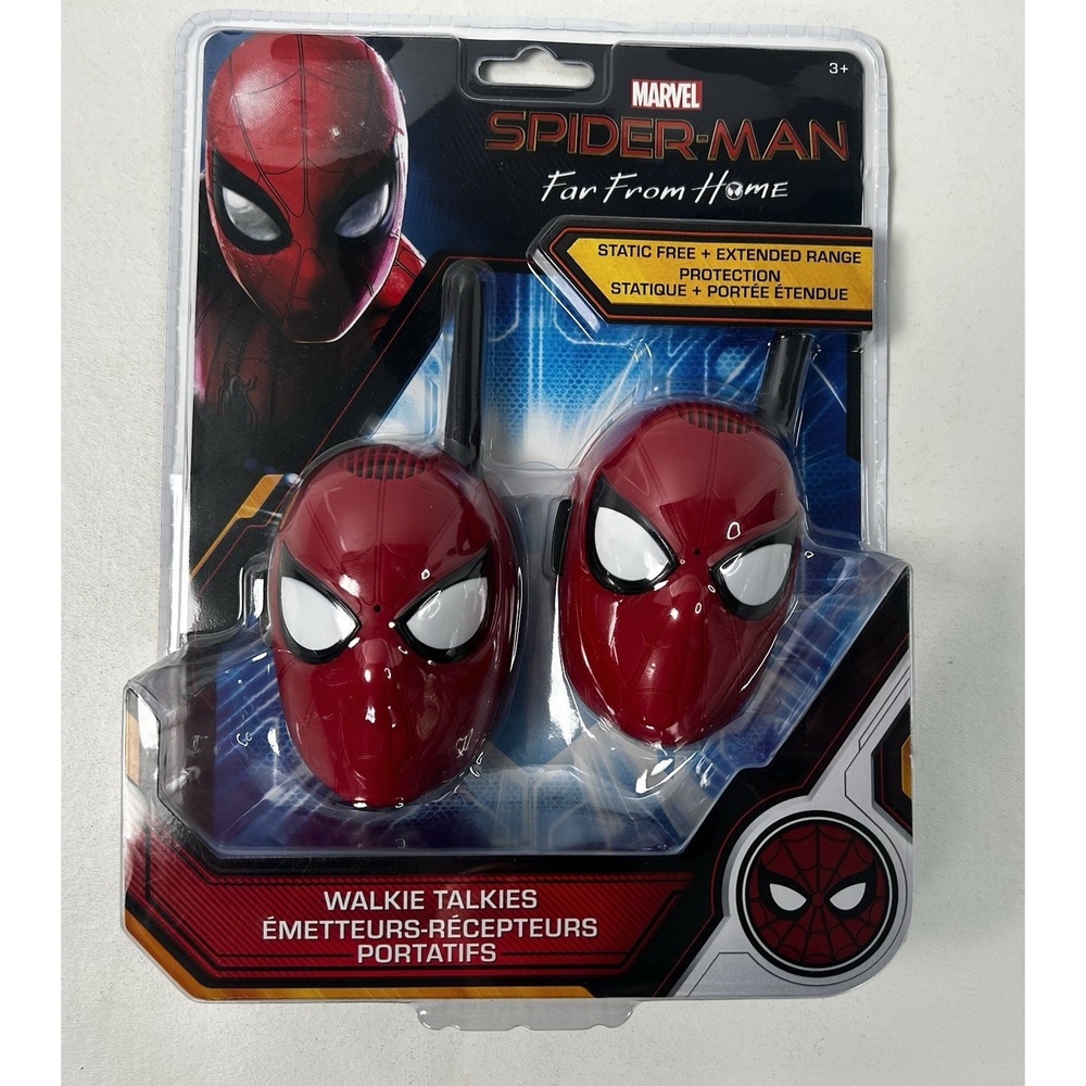 Marvel Spider-Man Far From Home Walkie Talkies - Static Free Extended Range